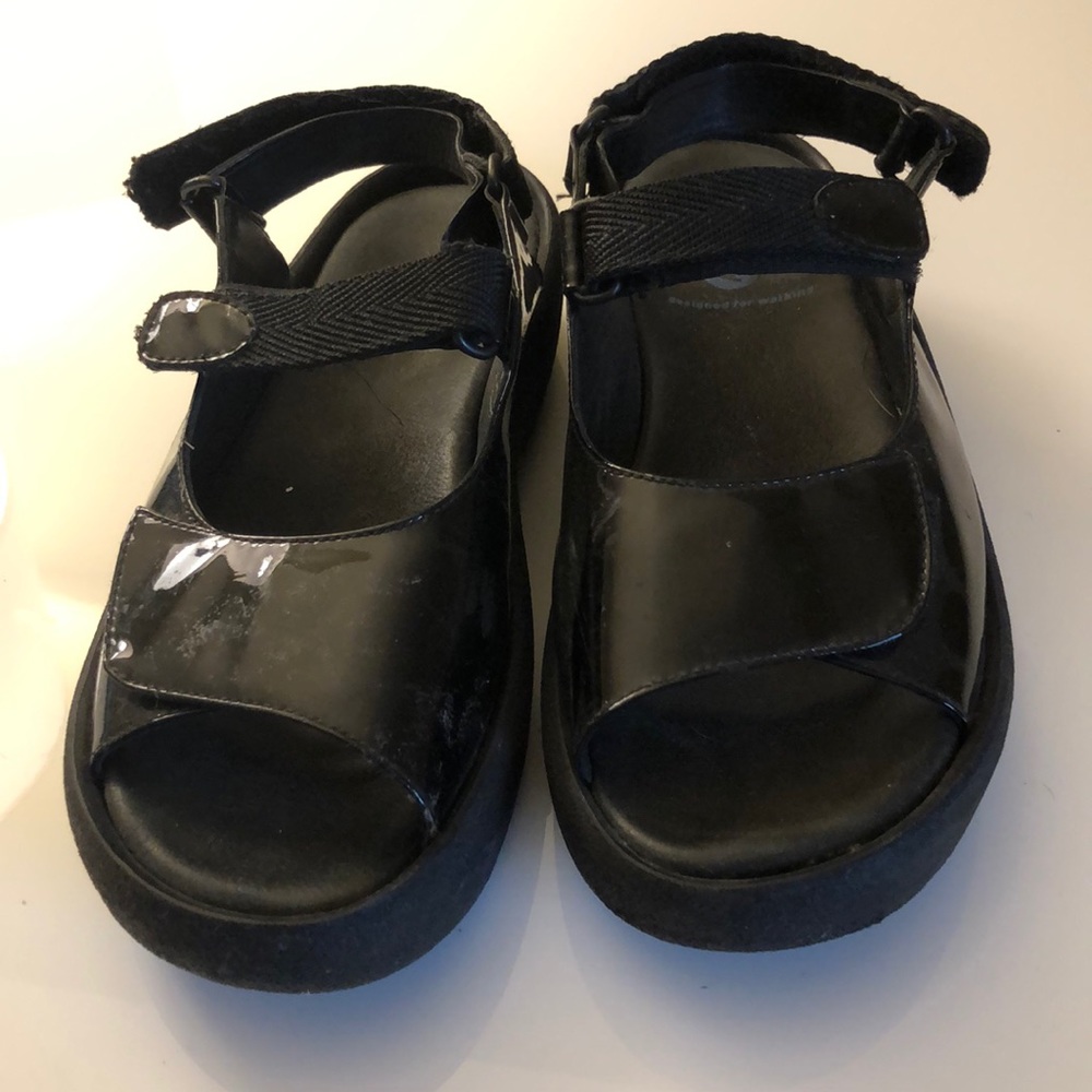 Patent Leather Wolky Sandals